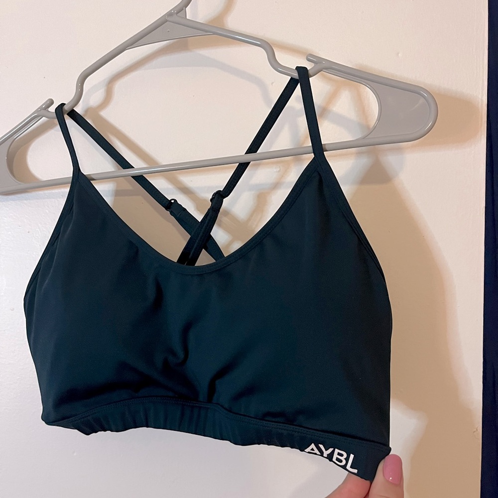 AYBL Green Sports Bra